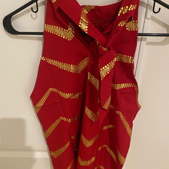 New Without Tag Shein Halter Blouse Size S - Picture 2 of 9